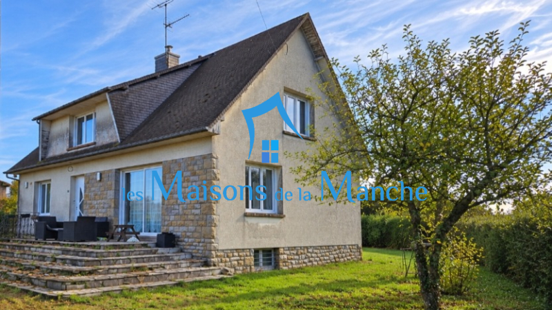 Maison familiale de 5 chambres sur sous-sol complet, à proximité de Pontorson et du Mont-Saint-Michel.