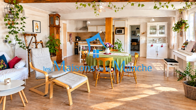 EXCLUSIVITE - Maison 3 chambres avec grand jardin de 2382 m² - DPE C - Secteur Juvigny-les-Vallées