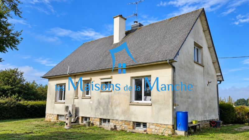 Maison familiale de 5 chambres sur sous-sol complet, à proximité de Pontorson et du Mont-Saint-Michel.
