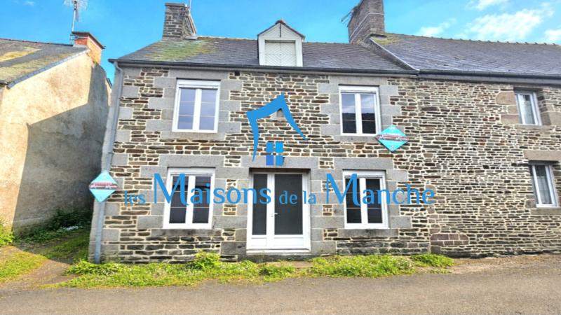 Maison de bourg en pierre + grand garage