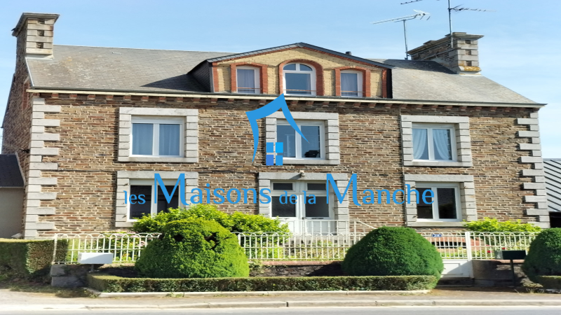 Maison 8 pièces 161m2 (trois appartements) à Brécey