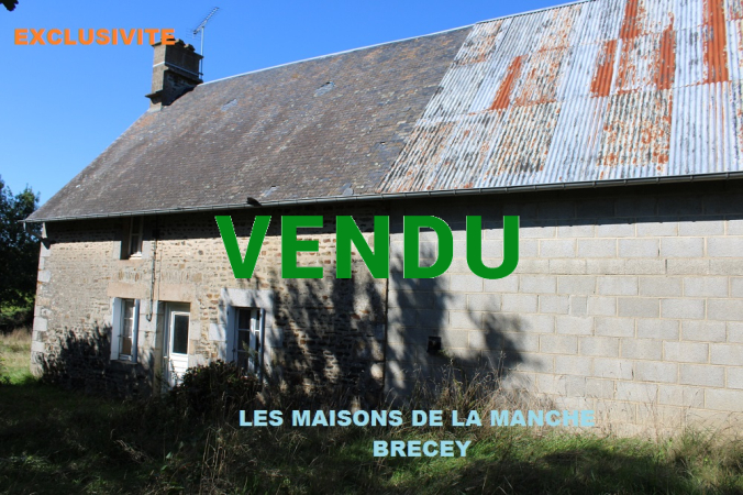 Maison à rénover de 70 m² + grenier, à quelques km de BRECEY
