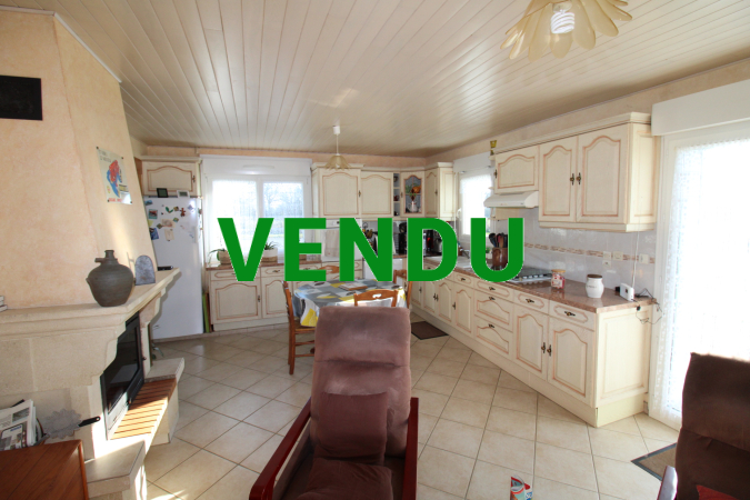Maison de 138 m² en campagne avec beau terrain