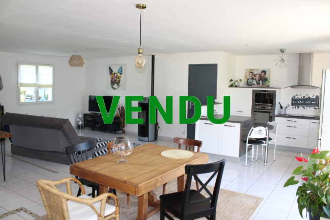 Pavillon de 91 m², très agréable, vue sur la campagne