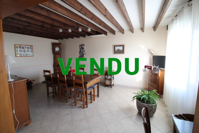 Maison de 138 m² en campagne avec beau terrain
