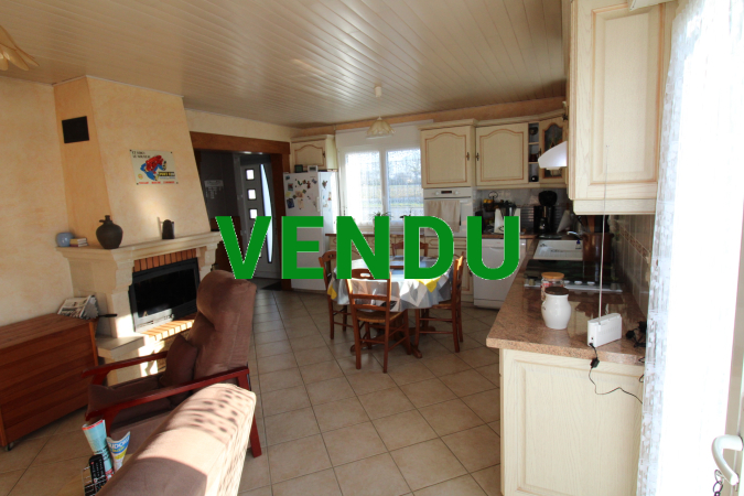 Maison de 138 m² en campagne avec beau terrain