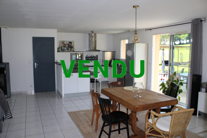 Pavillon de 91 m², très agréable, vue sur la campagne